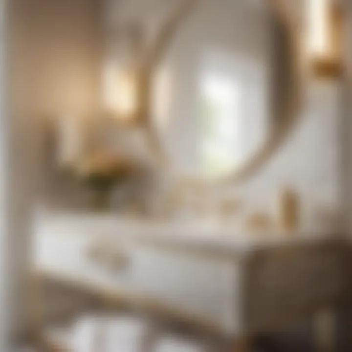 Elegant Marble Bathroom Countertop Luxurious Marble Bathroom Countertop