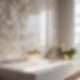 Luxurious Marble Tiles in Master Bathroom Remodeling