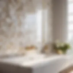 Luxurious Marble Tiles in Master Bathroom Remodeling