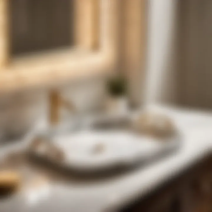 Luxurious Marble Vanity Tray