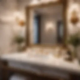 Luxurious Marble Vanity