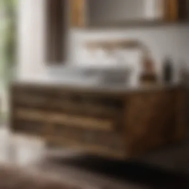 Opulent Luxury Luxurious material for bathroom cabinet doors and drawers