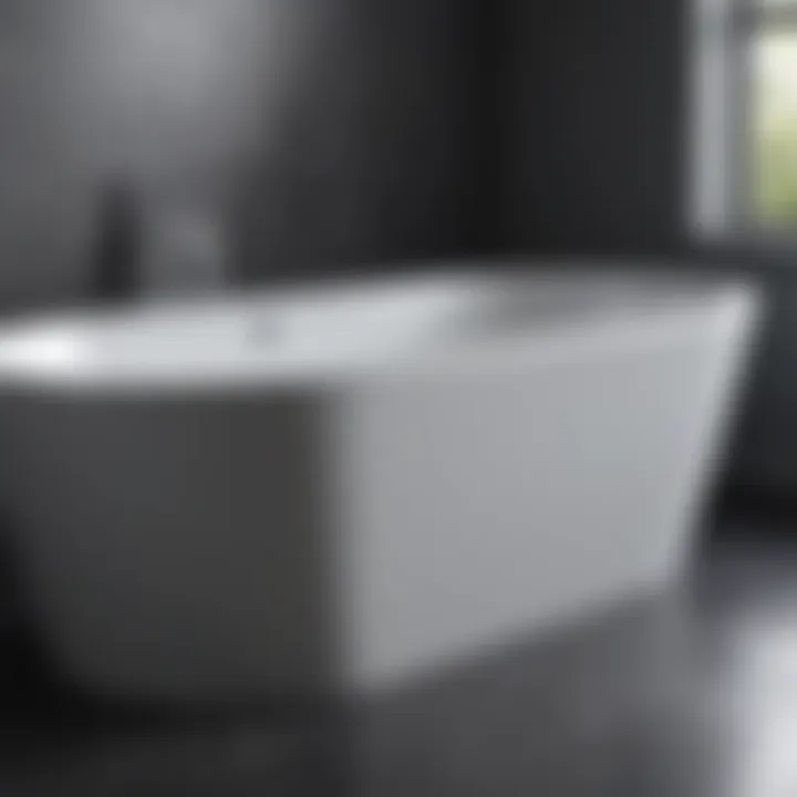 Elegant Materials Used in 57 x 30 Bathtub Luxurious Material Selection for Bathtub