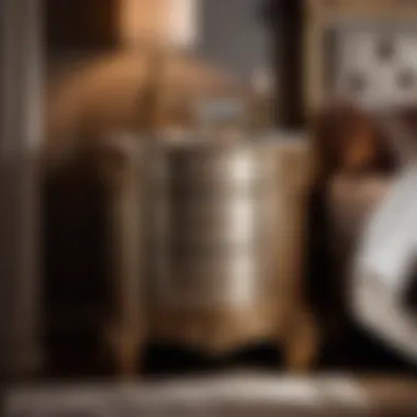 Luxurious nightstand from the Acme Dresden collection