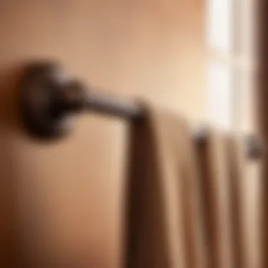 Luxurious oil rubbed bronze towel bar set
