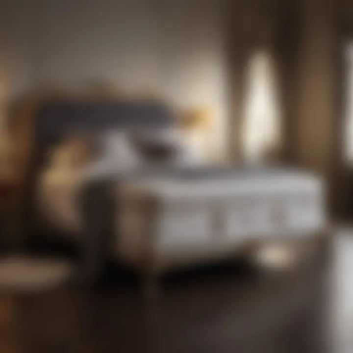 Opulence Unveiled: Portable Bed with Memory Foam Comfort Luxurious Portable Bed with Memory Foam Mattress
