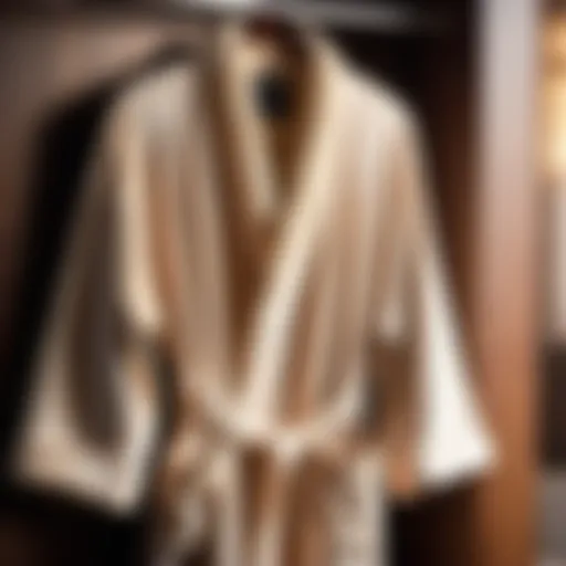 Opulent Silk Elegance Luxurious Silk Bathrobe