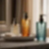 Elegance in Every Detail Luxurious soap and lotion set with elegant design