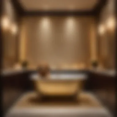 Opulent Dog Pampering Retreat Luxurious Spa-Like Dog Bathing Station