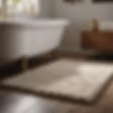 Luxurious Texture of Grund Puro Bath Rug Luxurious Texture of Grund Puro Bath Rug