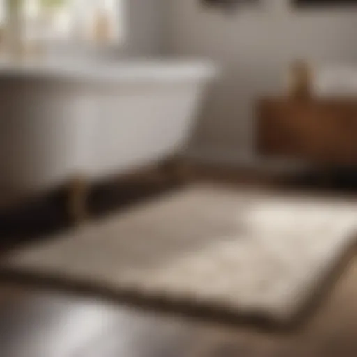 Luxurious Texture of Grund Puro Bath Rug Luxurious Texture of Grund Puro Bath Rug