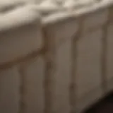 Luxurious Upholstery Detail of Jamison Mattress