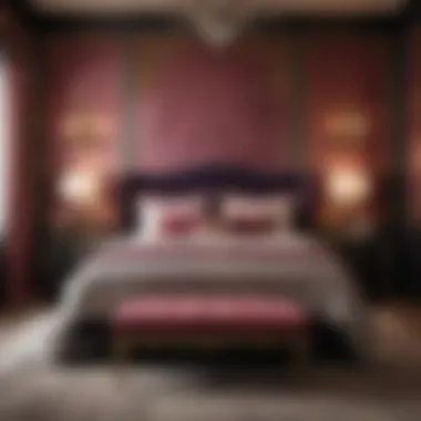 Luxurious Velvet Accent Wall