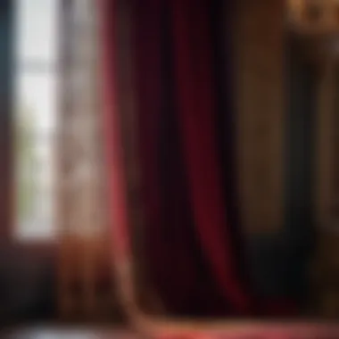 Luxurious Velvet Drapes Bedroom Curtain Style