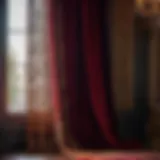 Opulent Charm: Luxurious Velvet Drapes Luxurious Velvet Drapes Bedroom Curtain Style