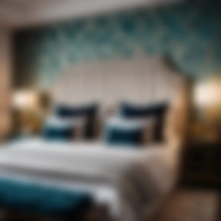 Luxurious Velvet Upholstered Headboard