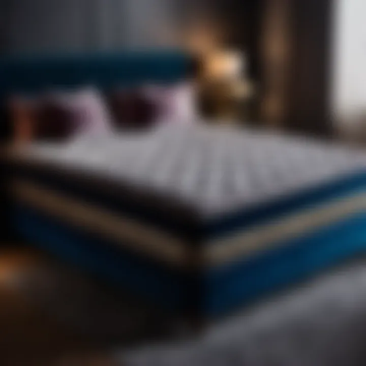 Luxurious velvet twin mattress cover