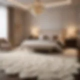 Luxurious Wool Carpet in Elegant Bedroom