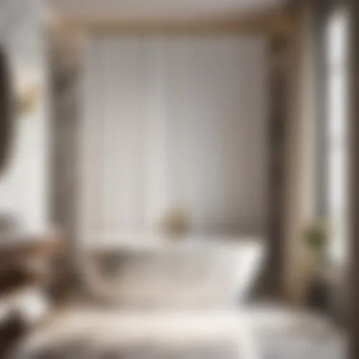 Exquisite Marble Bathroom Set with Shower Curtain Luxurious Marble Bathroom Set