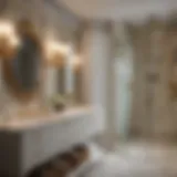 Elegant Transformation of Half Bath to Full Bath Luxury bathroom renovation