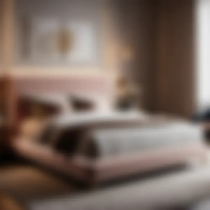 Luxury bedroom furniture set in a beautifully styled room