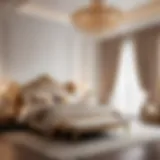 Luxury bedroom furniture showcase with elegant design