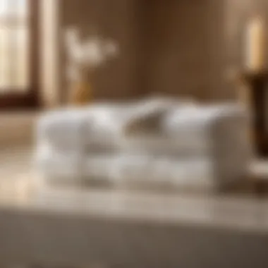 Luxurious Egyptian Cotton Bath Towel Absorbency Test