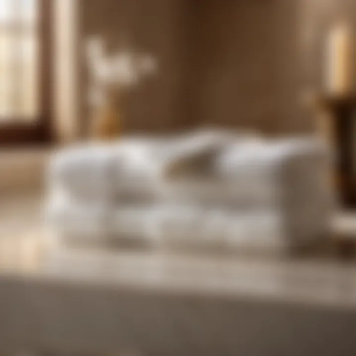 Luxurious Egyptian Cotton Bath Towel Absorbency Test