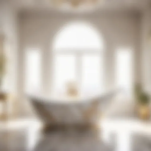 Opulent Marble Finish Bathtub Exquisite Marble Finish Bathtub