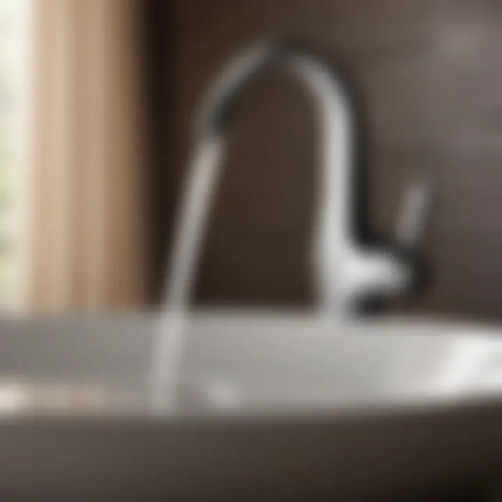High-End Moen Faucet with Touchless Technology