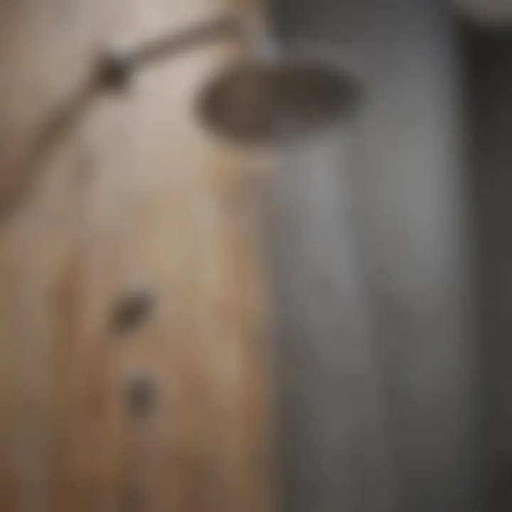 Opulent Rainfall Shower Head by Moen Luxurious Moen Rainfall Shower Head Detail
