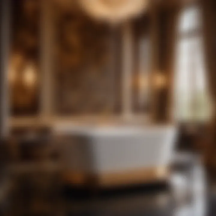 Louis Vuitton Bathroom Set - Regal Opulence