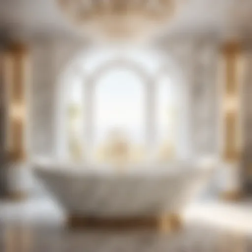 Exquisite Marble Bathtub