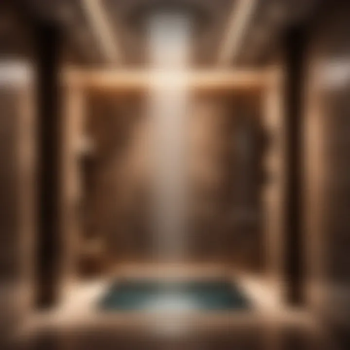 Luxurious Rainfall Shower