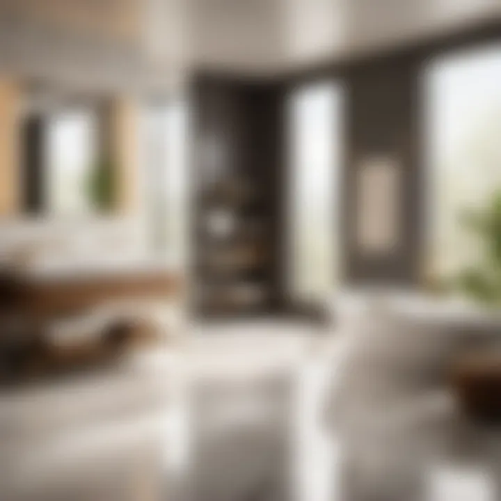Elevating Your Bathroom with the Benefits of Luxury Vinyl Tile Flooring Luxury Vinyl Tile Flooring Benefits in Bathroom