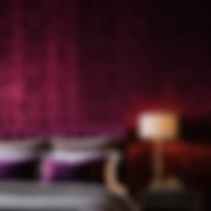 Rich Velvet Textured Luxury Wallpaper