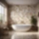Elegant Magnolia Tile Design for Bathroom Sophisticated Magnolia Tile Design