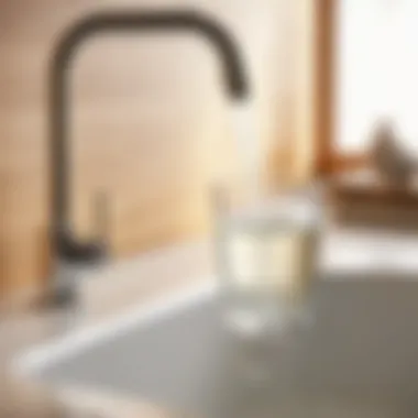 Maintenance of faucet water filter