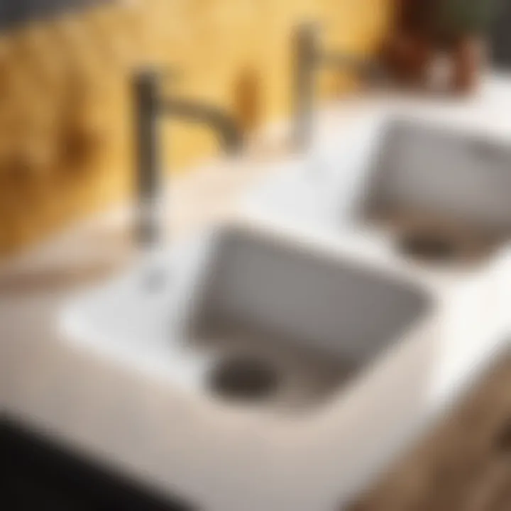 Maintenance tips for double basin sink