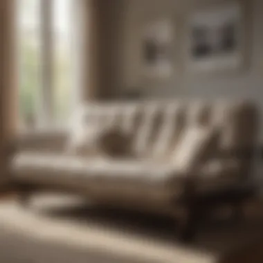 Maintenance tips for queen size futon with memory foam mattress, showcasing easy care and longevity