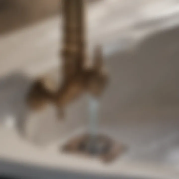 Maintenance tools for bathroom sink drains