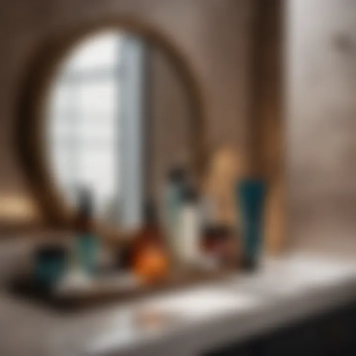 Maintenance tools for anti-fog bathroom mirror