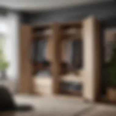 Stylish Malm Wardrobe with Scandinavian Flair