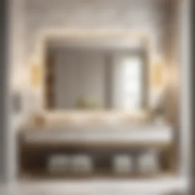 Elegance in Marble Luxurious Marble Bathroom Vanity
