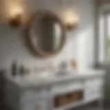 Luxurious Marble Countertop Vanity