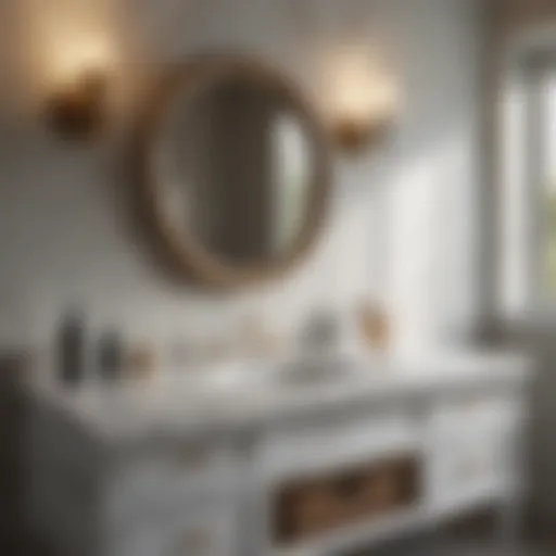 Luxurious Marble Countertop Vanity