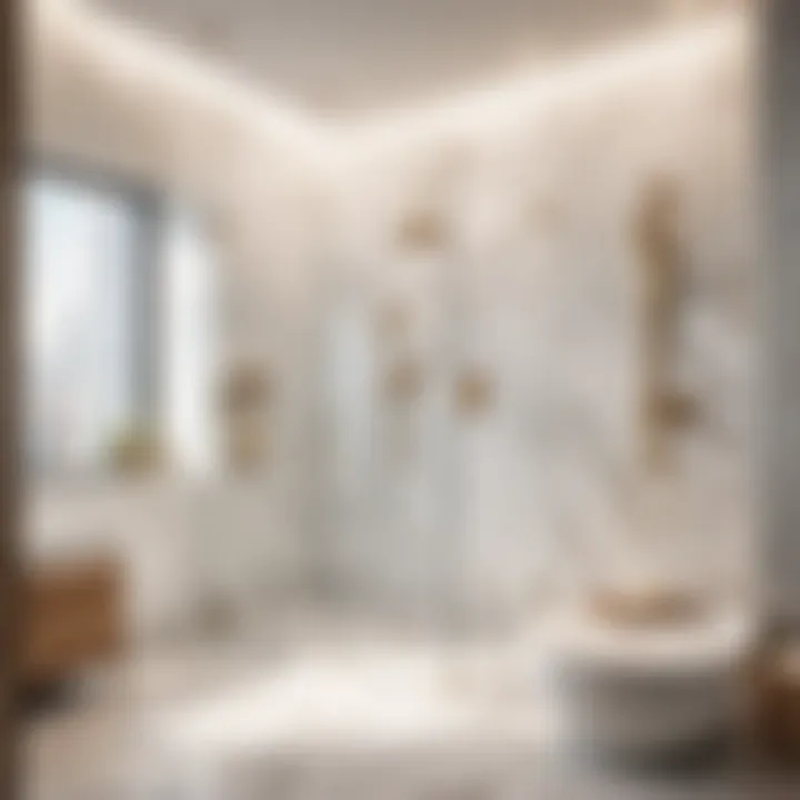 Marble Shower Wall Design