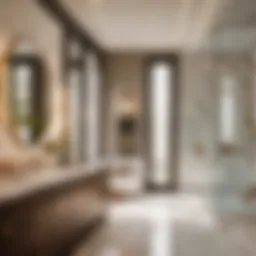 Luxurious Marble Tiles for Master Bathroom Remodeling