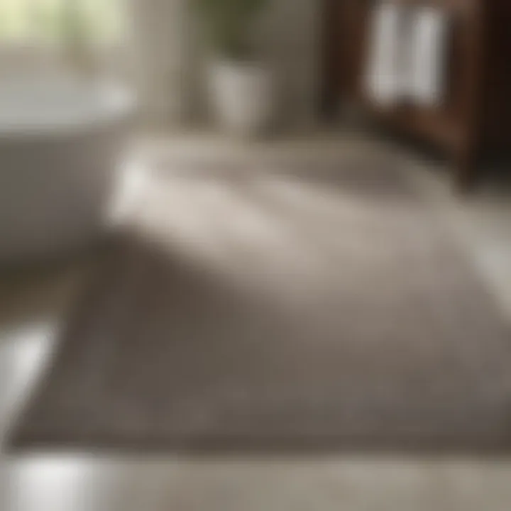 Practical maintenance routine for keeping bath rugs fresh and clean.