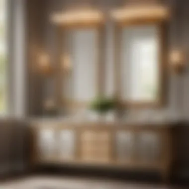 Luxurious Martin Bathroom Vanity with Double Sink